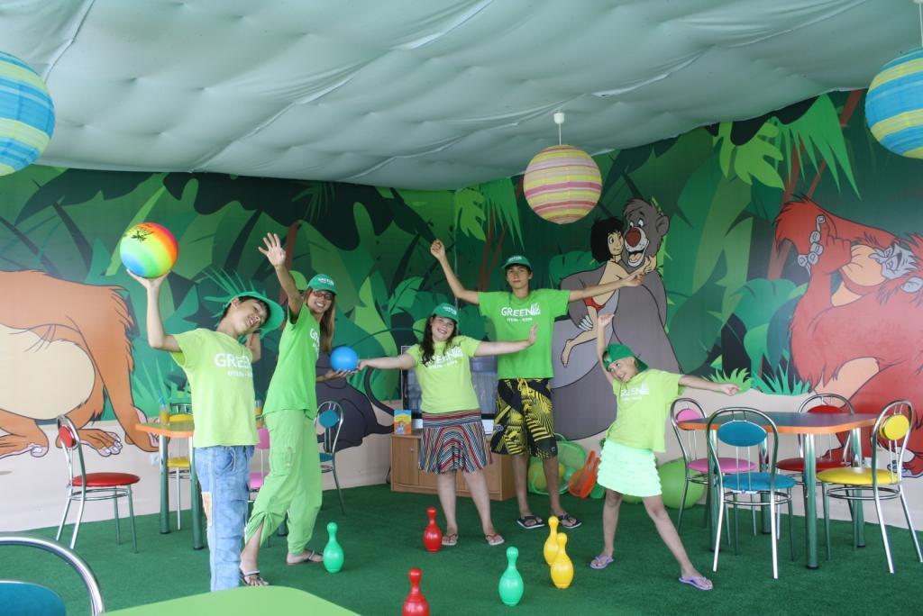 Green Hotel-Club Zatoka Bagian luar foto